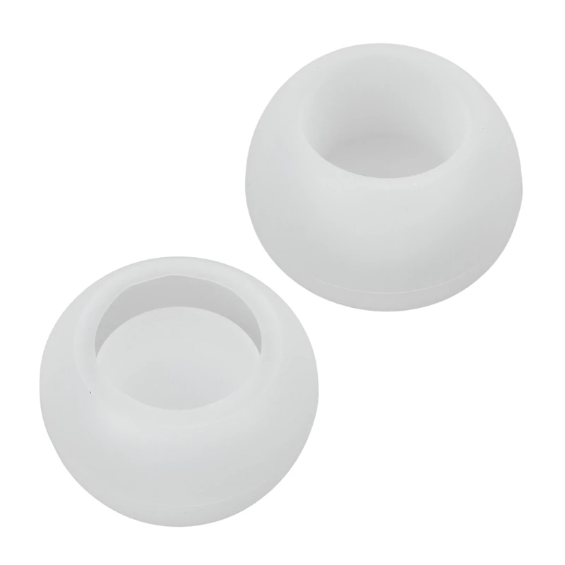  Professzionális szilikon öntoforma, átlátszó, mécsestartó 5,7 x 8,7 cm