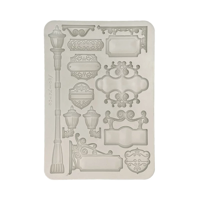 Szilikon öntőforma A5 - Art of Travelling plates