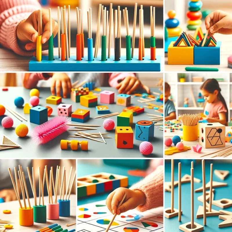 Hurkapálcika vintage fehér 0,5x35cm 45szál/csomag