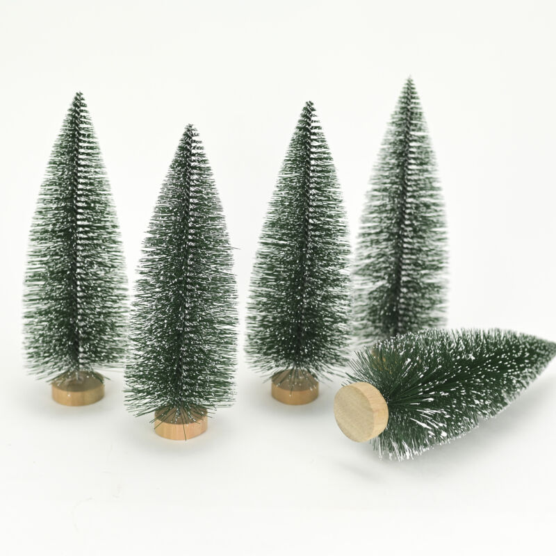 Dekor fenyőfa zöld 20cm 5db/csomag