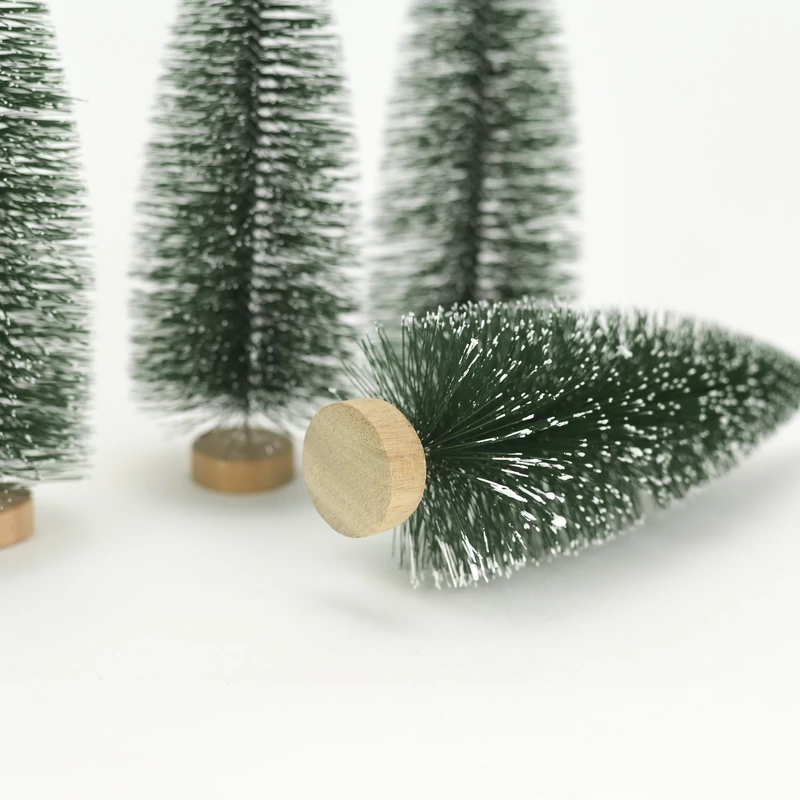 Dekor fenyőfa zöld 20cm 5db/csomag