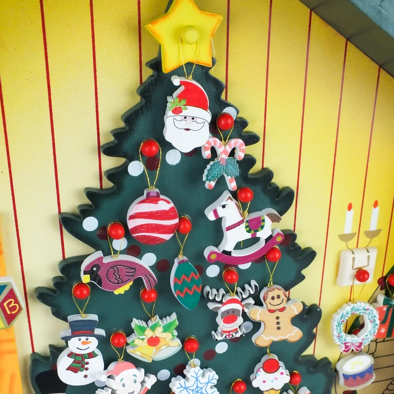 Adventi kalendárium ház