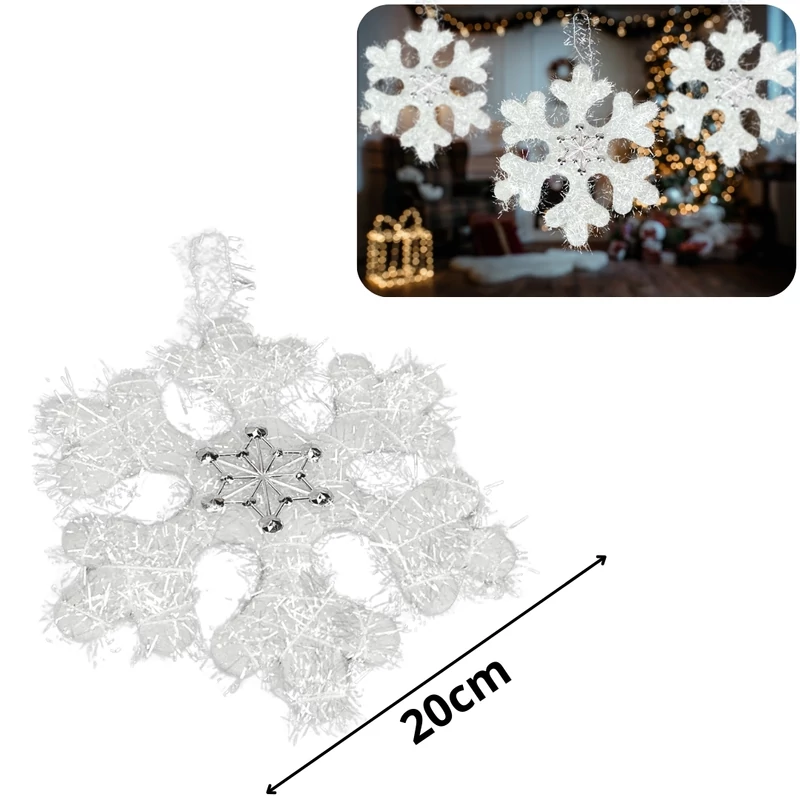 Hópihe dekoráció közepes 20cm