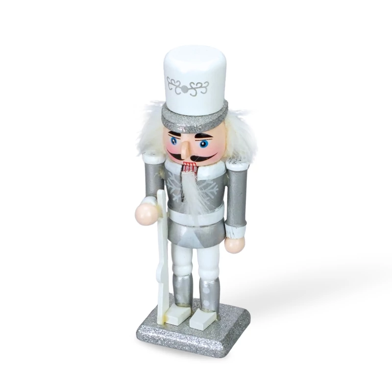 Diótörő ezüst puskás 14cm