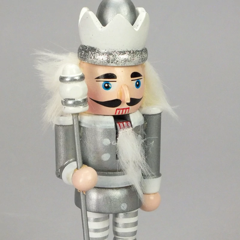 Diótörő ezüst király 14cm