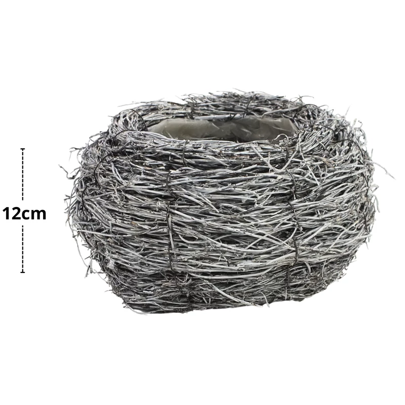 Indás szürke bélelt tál kicsi 20cm 42/#