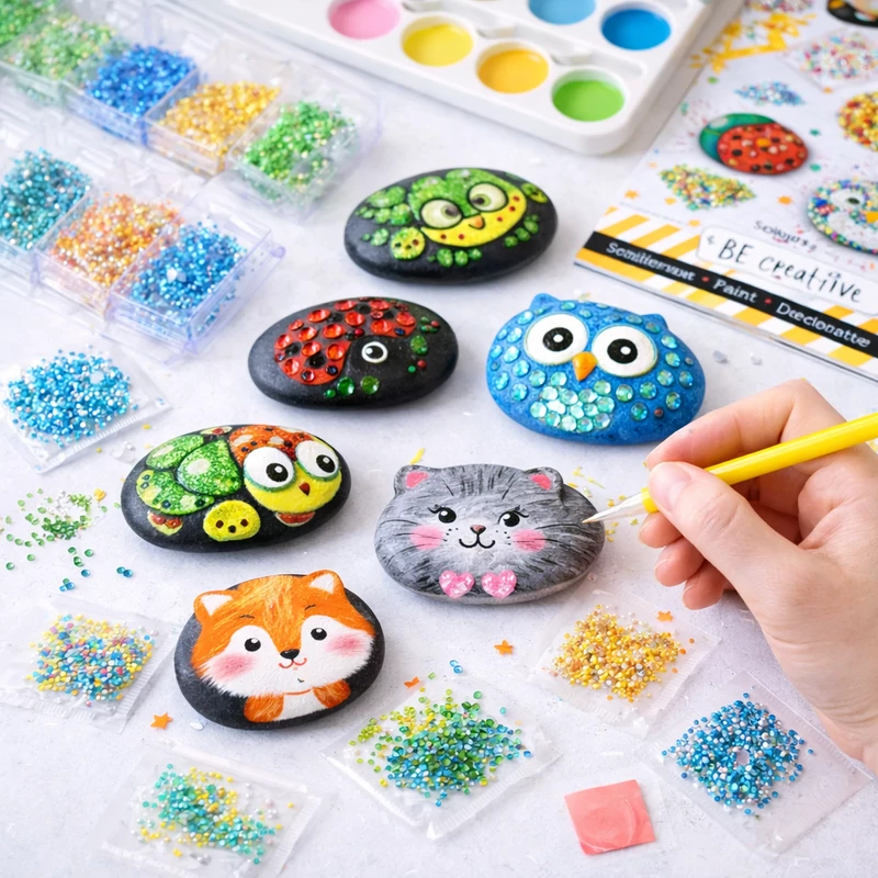 Kőfestő - gyémánt kirakó készlet