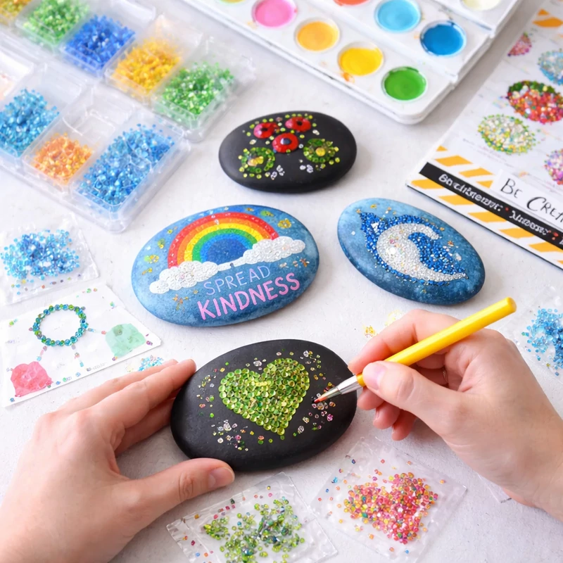 Kőfestő - gyémánt kirakó készlet