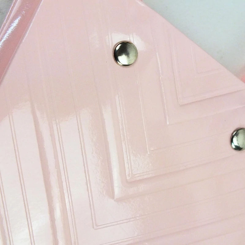 Impregnált mintás virágtasak - rózsaszín