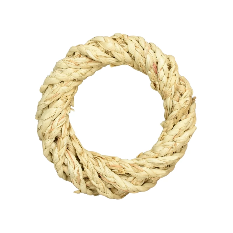 Fonott háncs  koszorú 20cm