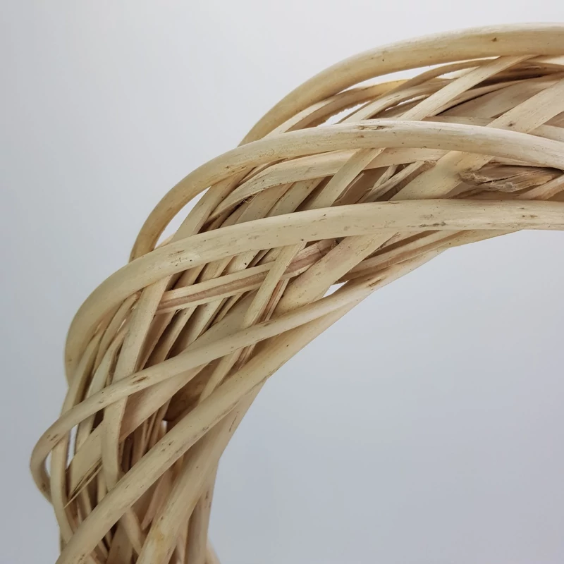 Vessző koszorú natúr 35cm