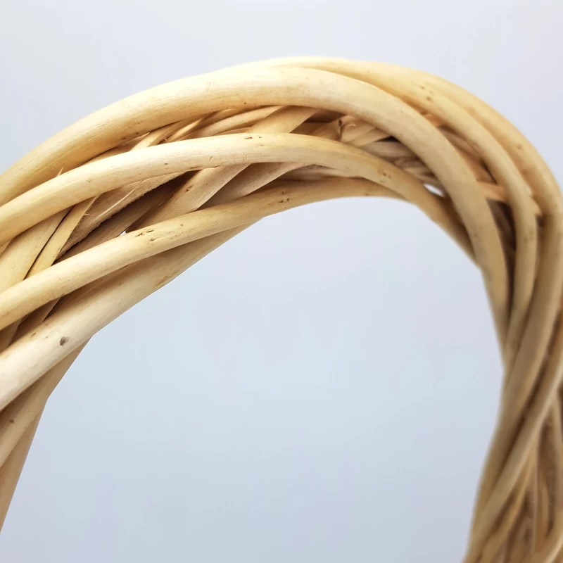 Vessző koszorú 25cm - natúr