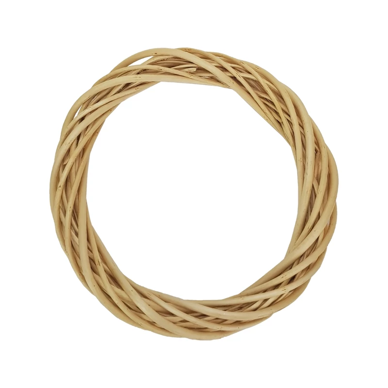 Vessző koszorú 25cm - natúr
