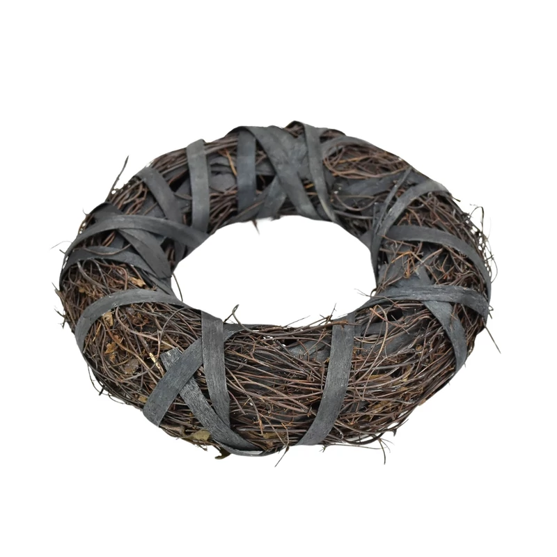 Koszorú barna kicsi 24cm