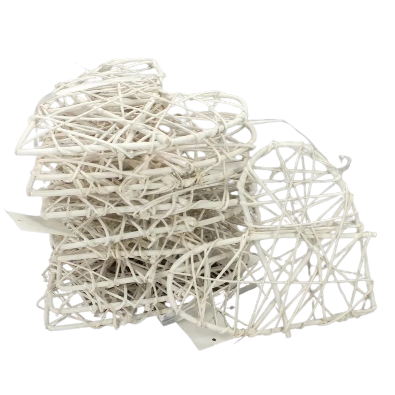 Fonott hálós szív 20cm 10db/csomag -  OKOSÁR!