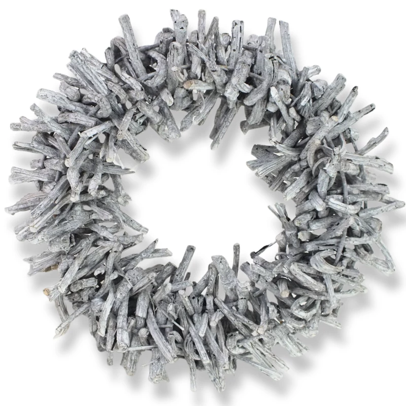 Tövises koszorú szürke 25cm 10/#