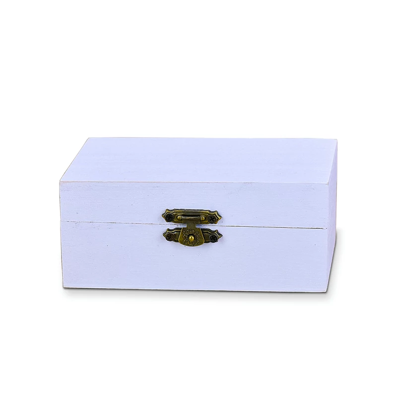 Fadoboz fehér 12x7cm