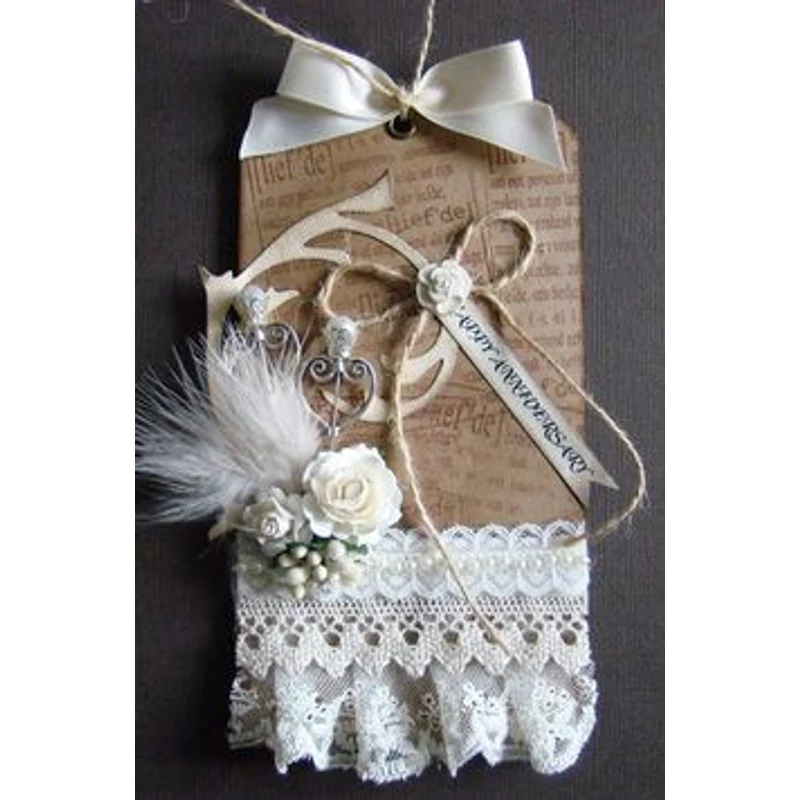 Natúr fa - Scrapbook tábla 5,5x9cm 5db/csomag