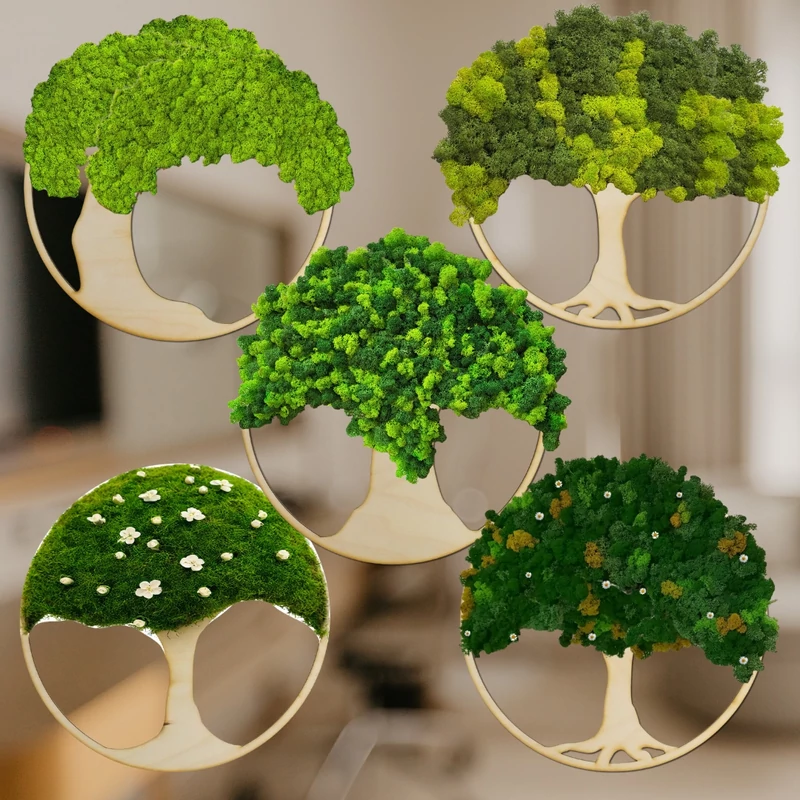Natúr fa - Dekorálható DIY fa alap 37cm - karcsú fa