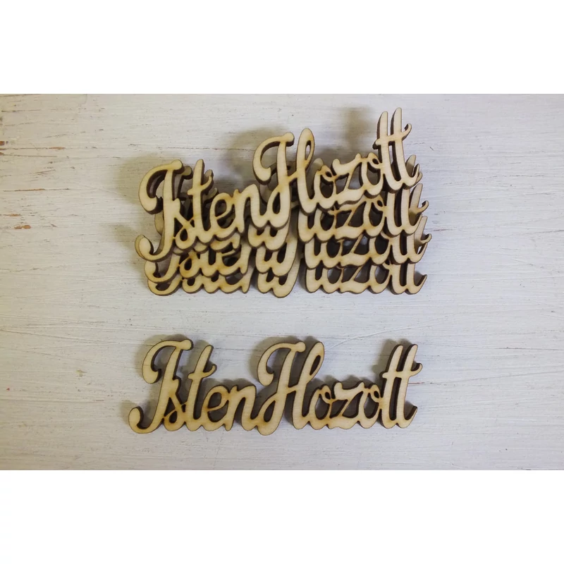 Fa isten hozott felirat 