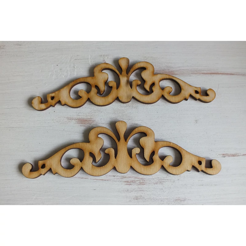 Natúr fa - Intarzia 15*4cm 