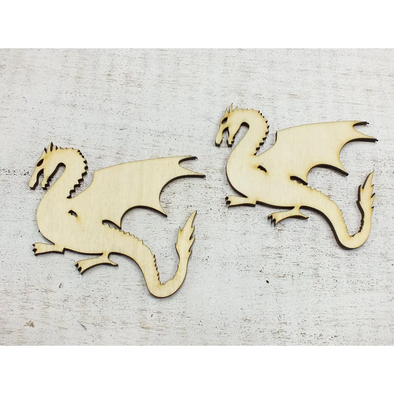 Natúr fa - Sárkány 10cm 