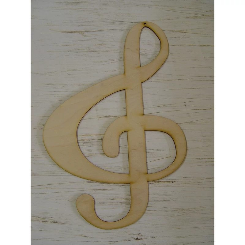 Natúr fa - Violin kulcs 37cm