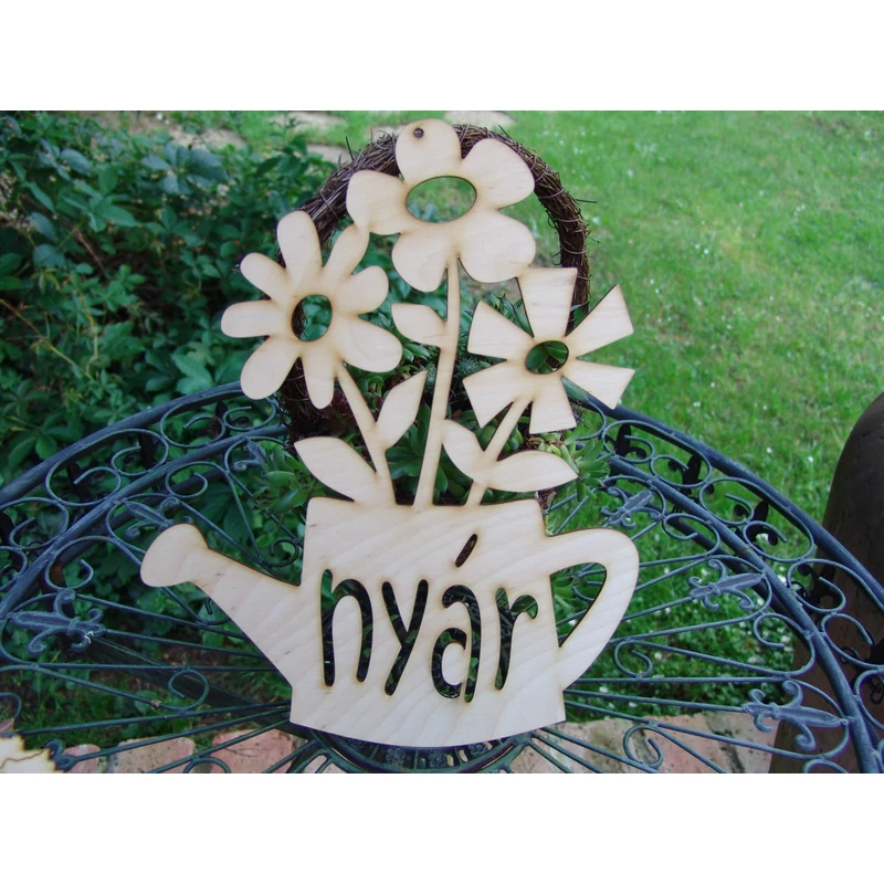 Natúr fa - &quot;Nyár&quot; tábla 26x33cm