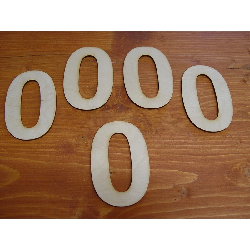 Natúr fa - Szám 10cm 