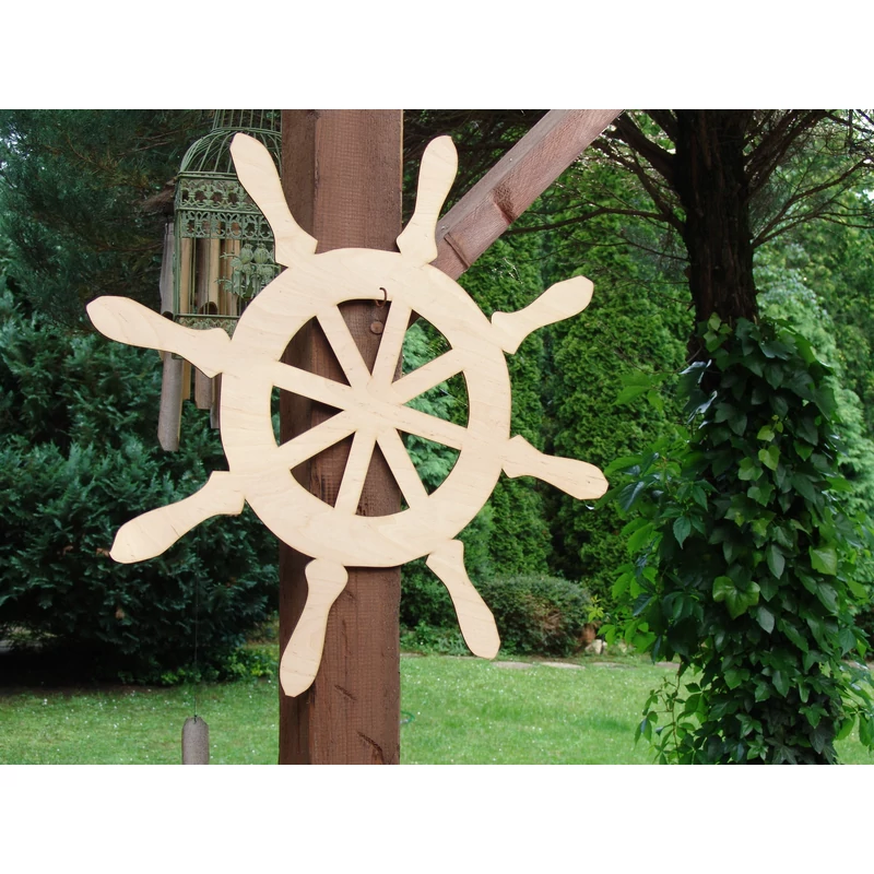 Natúr fa - Óriás hajókormány 70cm