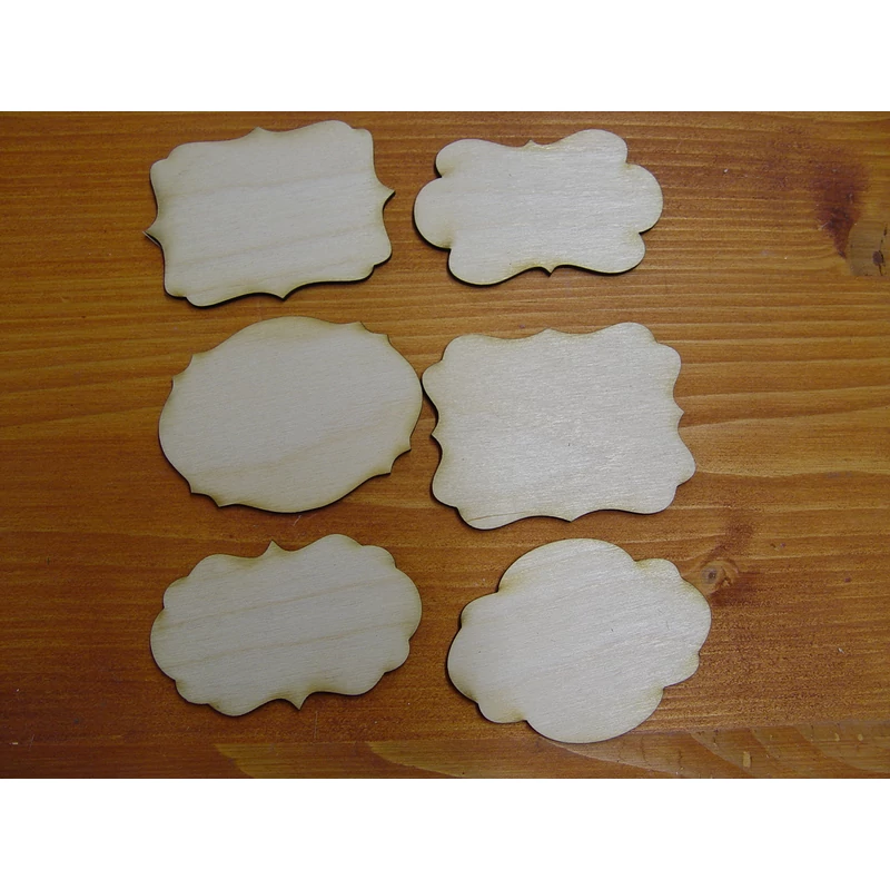 Natúr fa - Táblák vegyes 6x8cm 6db/csomag