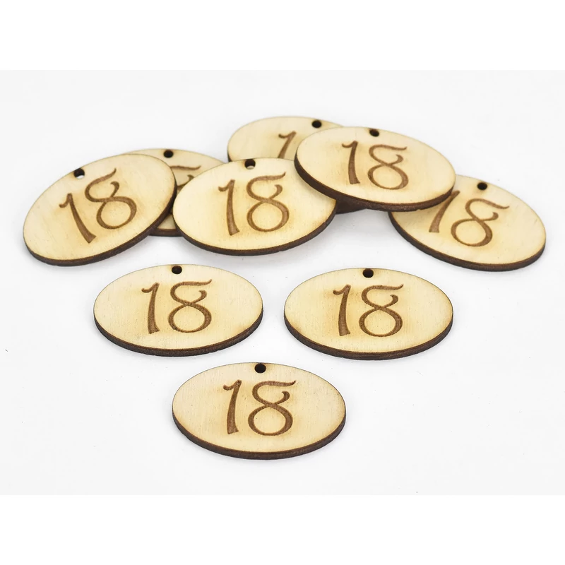 Natúr fa - Évfordulós ovál táblák 