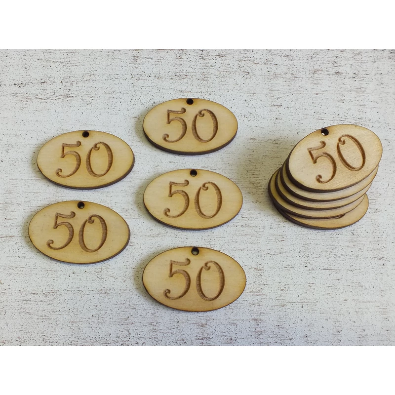 Natúr fa - Évfordulós ovál táblák 