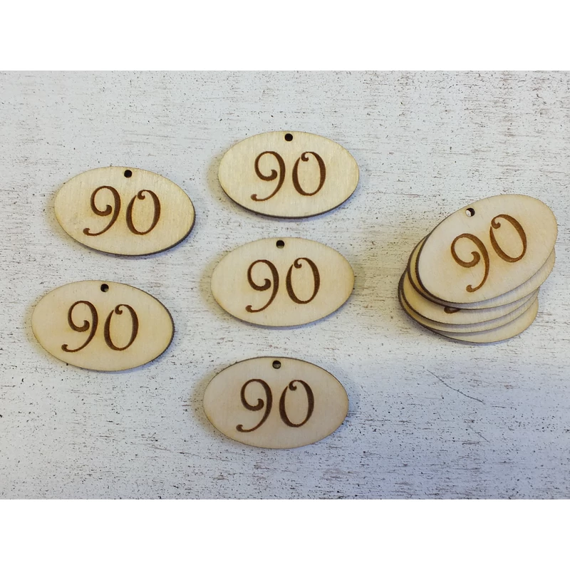 Natúr fa - Évfordulós ovál táblák 