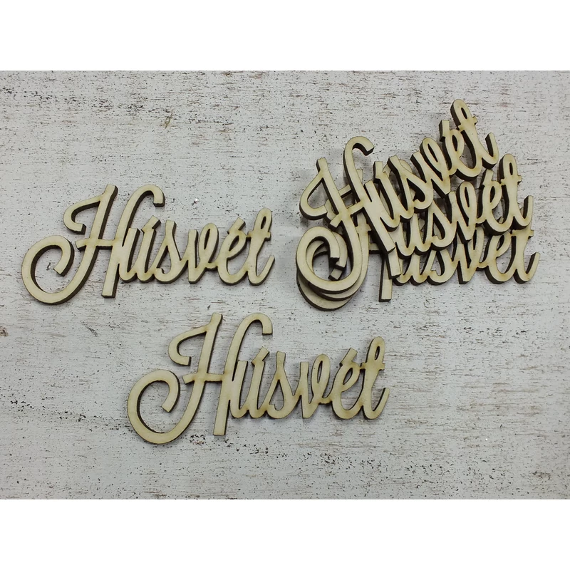 Húsvét felirat 7,5cm
