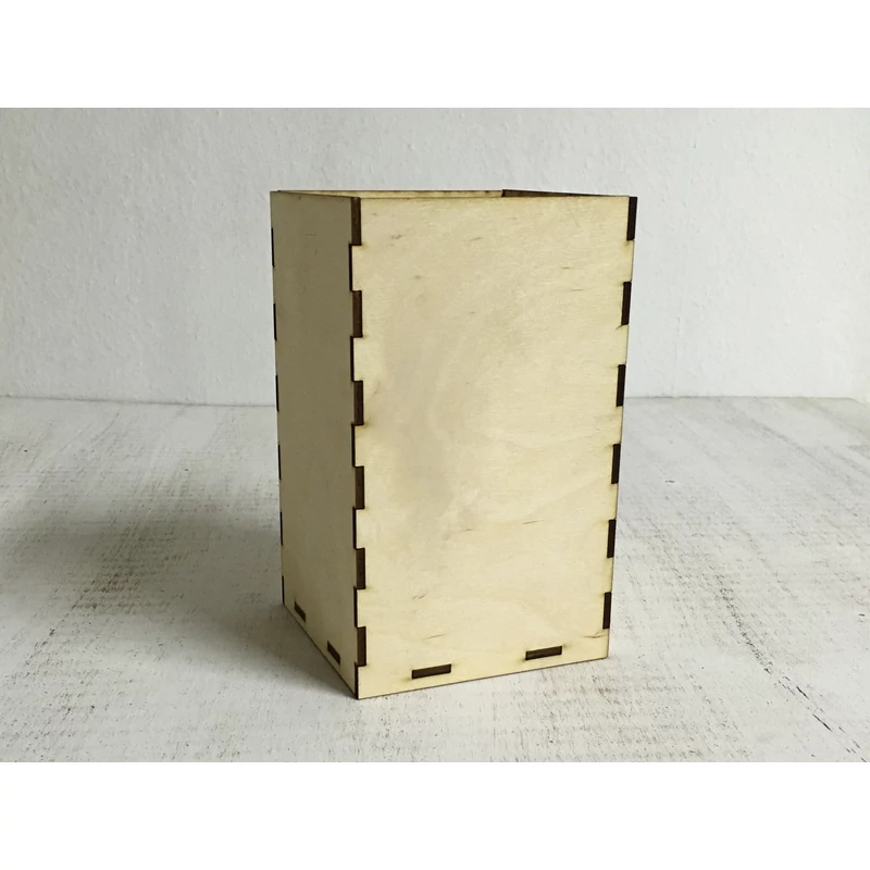 Natúr fa -  Dekoláda magas 10,5x10,5x18cm