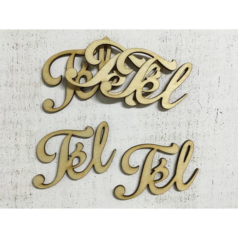 Tél felirat  7cm