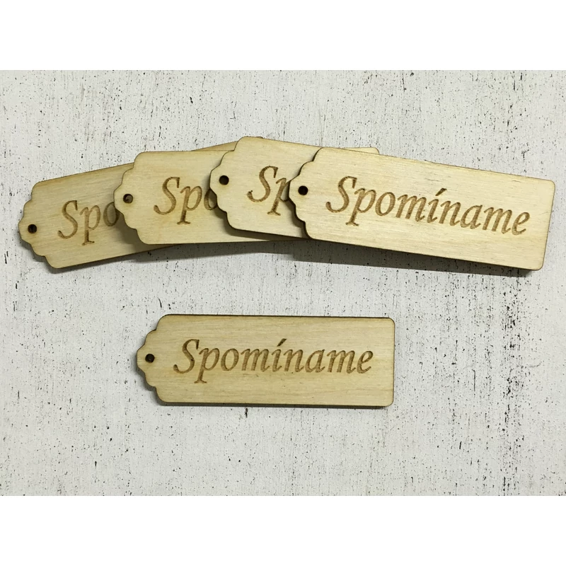 Natúr fa - Spomíname tábla  5db/csom