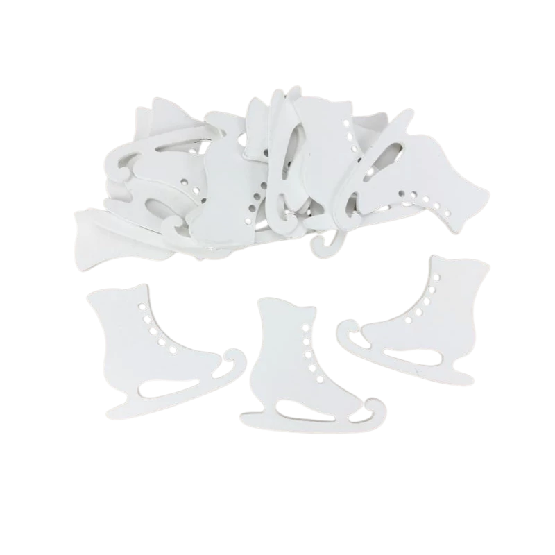 Fehér korcsolya 5cm 15db/csomag