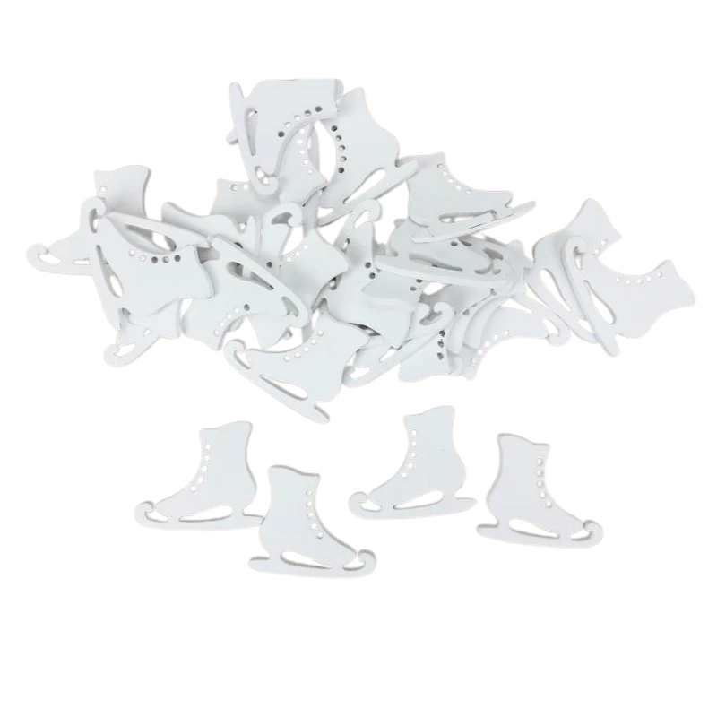 Fehér korcsolya 3cm 30db/csomag