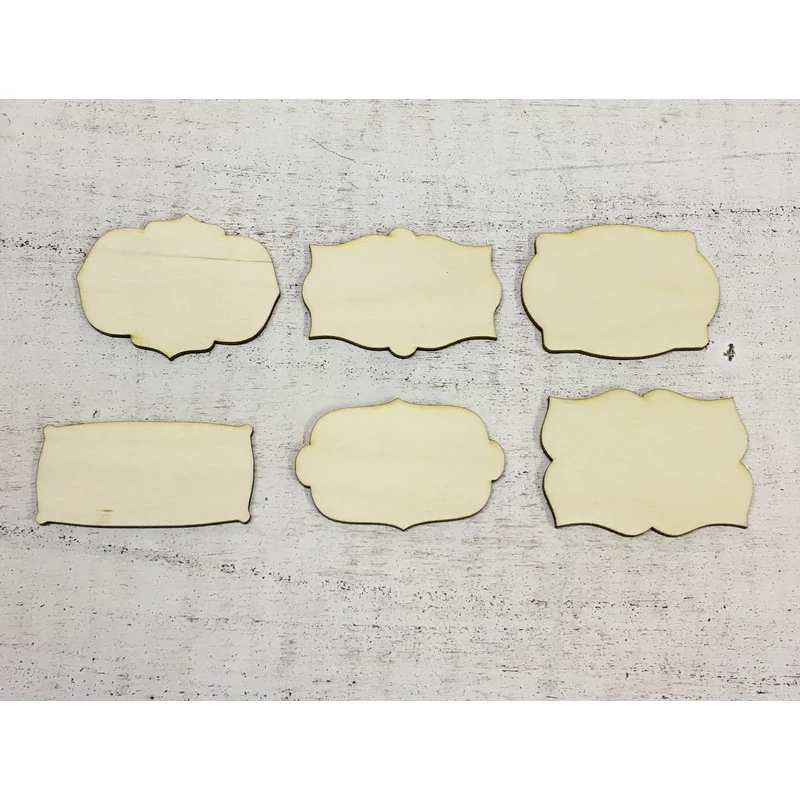 Natúr fa - Vegyes táblák 6db/csomag