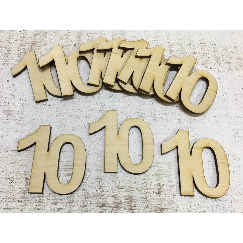 Natúr fa - Évfordulós számok 10-es 