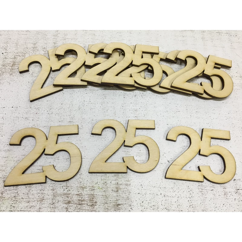 Natúr fa - Évfordulós számok 25-ös 