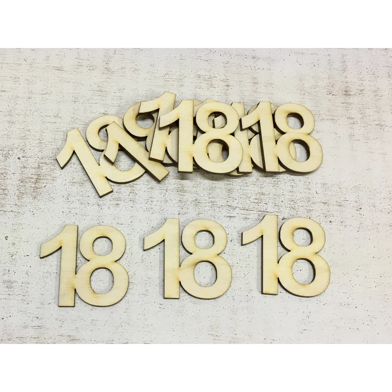 Natúr fa - Évfordulós számok 18-ös 