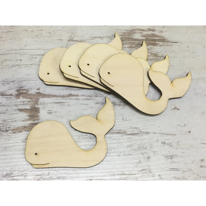 Natúr fa - Bálna 8cm 