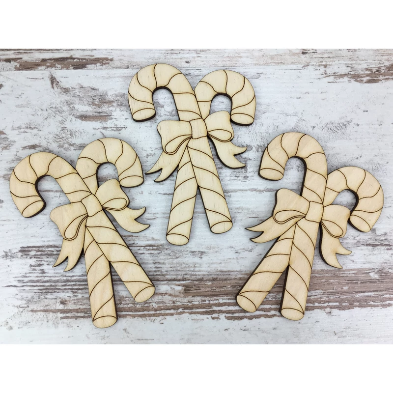 Natúr fa -  Páros nyalóka 10cm 