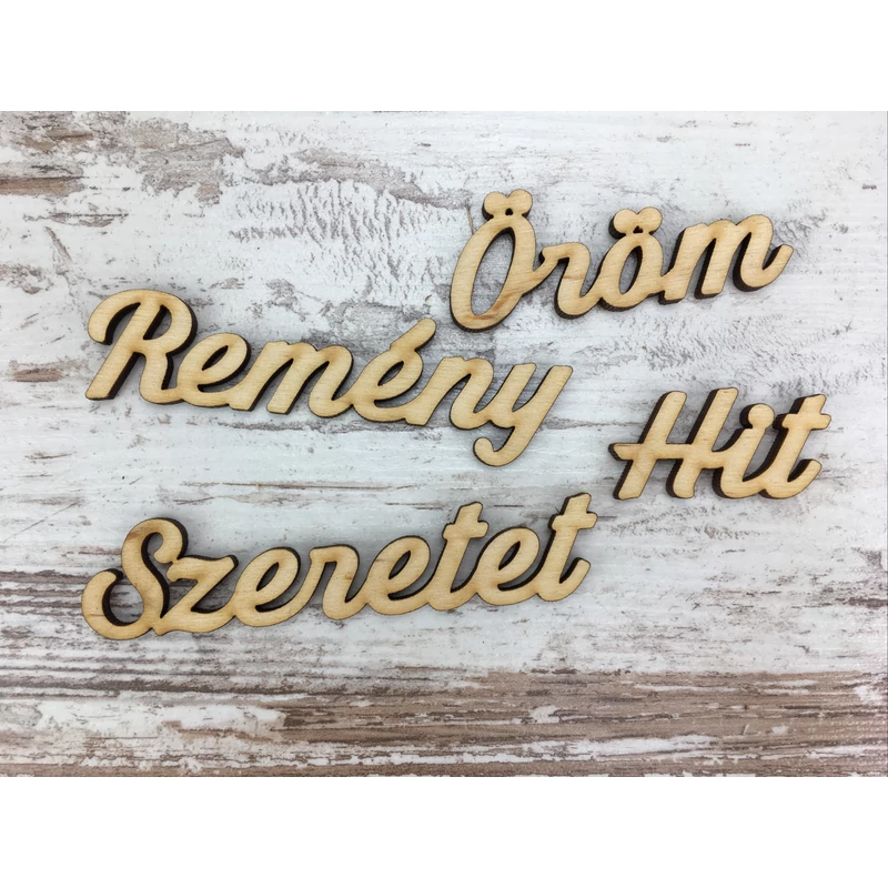 Natúr fa - Adventi szavak: hit, remény, szeretet, öröm