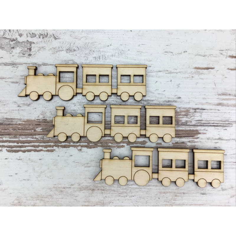 Natúr fa - Vonat 10cm