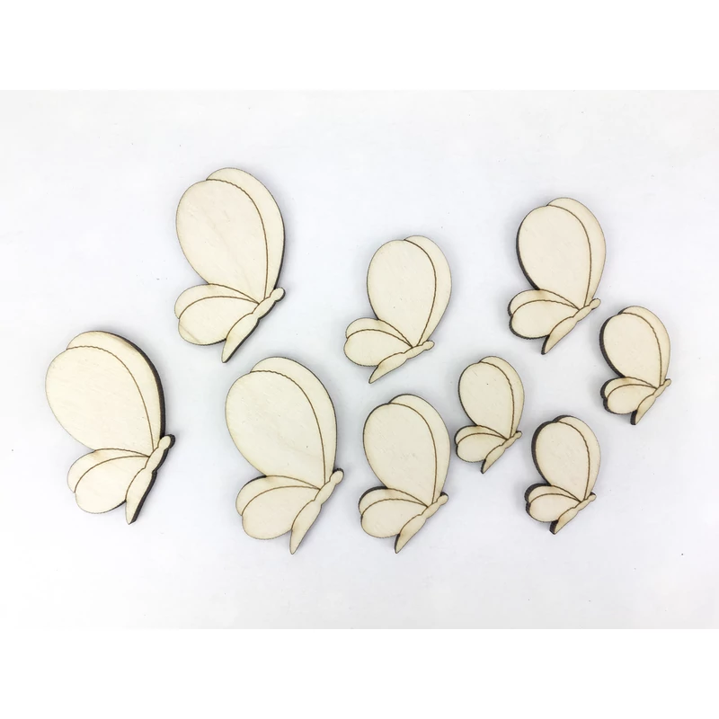 Natúr fa - Kerek szárnyú lepke 3 mérteben 