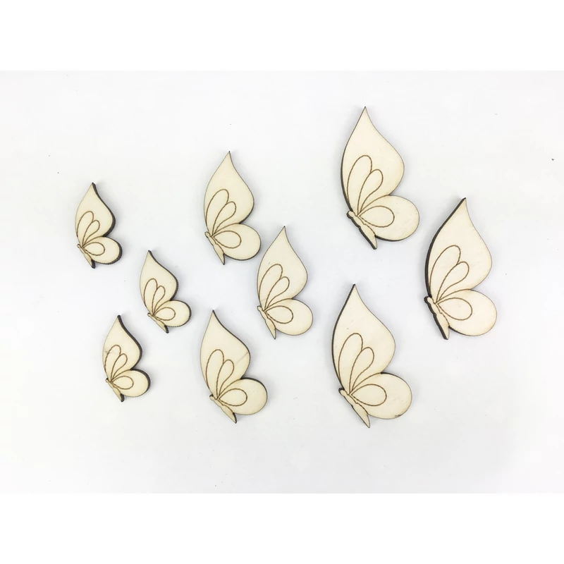 Natúr fa - Íves szárnyú lepke 3 mérteben 